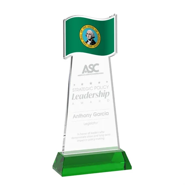 The Flag Award features a striking flag-shaped cutout at the top,... from ASI 84592 St Regis Group / St Regis