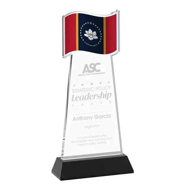 The Flag Award features a striking flag-shaped cutout at the top,... from ASI 84592 St Regis Group / St Regis