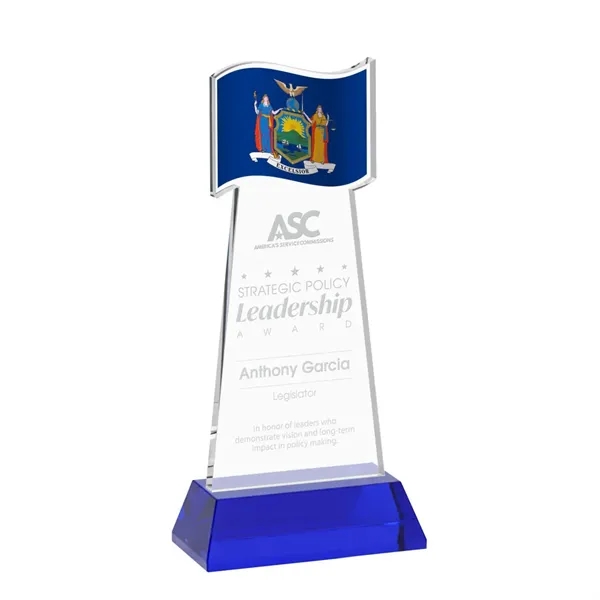 The Flag Award features a striking flag-shaped cutout at the top,... from ASI 84592 St Regis Group / St Regis