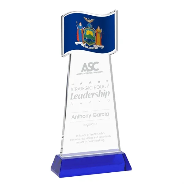 The Flag Award features a striking flag-shaped cutout at the top,... from ASI 84592 St Regis Group / St Regis