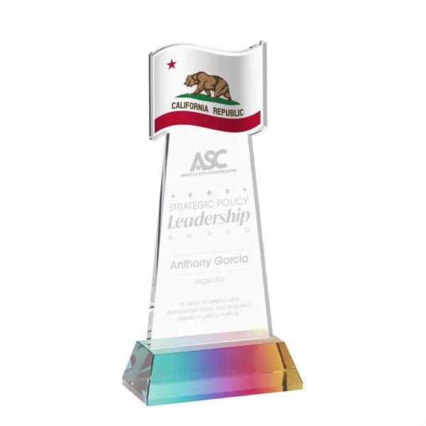 The Flag Award features a striking flag-shaped cutout at the top,... from ASI 84592 St Regis Group / St Regis