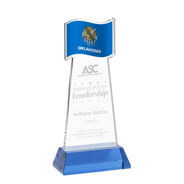 The Flag Award features a striking flag-shaped cutout at the top,... from ASI 84592 St Regis Group / St Regis