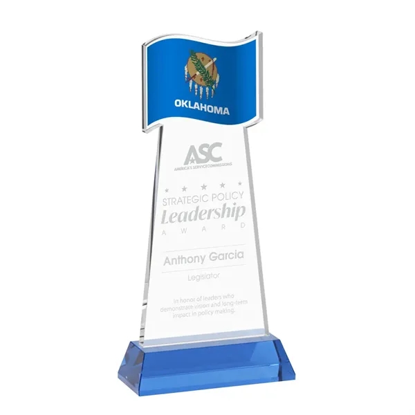 The Flag Award features a striking flag-shaped cutout at the top,... from ASI 84592 St Regis Group / St Regis