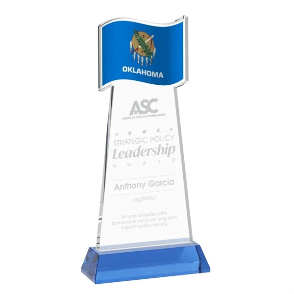 The Flag Award features a striking flag-shaped cutout at the top,... from ASI 84592 St Regis Group / St Regis