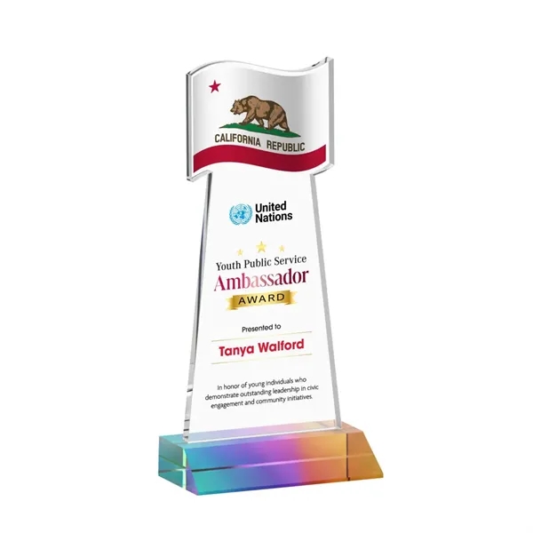 Flag VividPrint™ Award - Prismatic... from ASI 84592 St Regis Group / St Regis