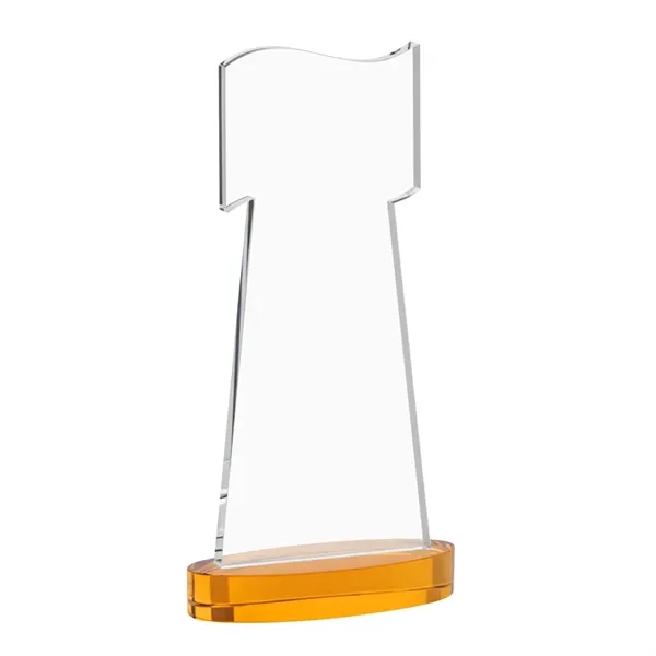 Flag VividPrint™ Award on Alberton Base - Amber... from ASI 84592 St Regis Group / St Regis