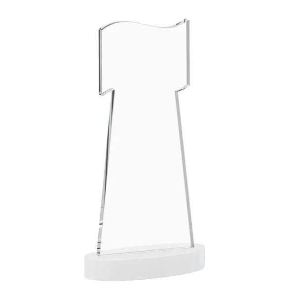 Flag VividPrint™ Award on Alberton Base - White... from ASI 84592 St Regis Group / St Regis