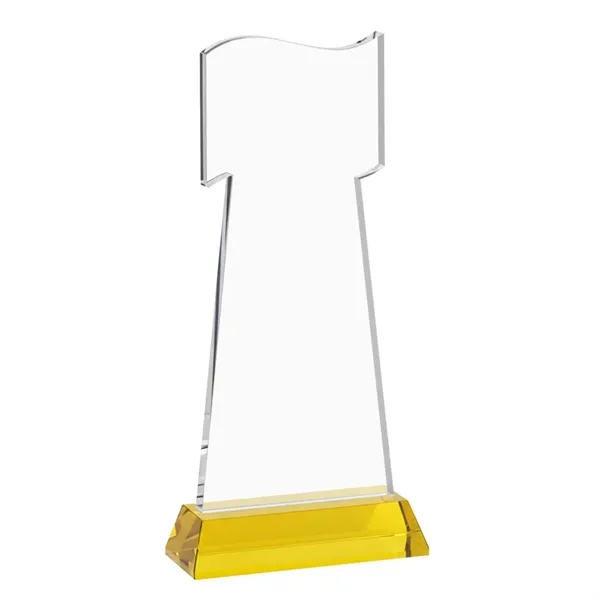 Flag VividPrint™ Award on Hartford Base - Gold... from ASI 84592 St Regis Group / St Regis