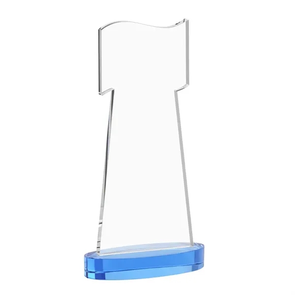 Flag VividPrint™ Award on Alberton Base - Sky Blue... from ASI 84592 St Regis Group / St Regis