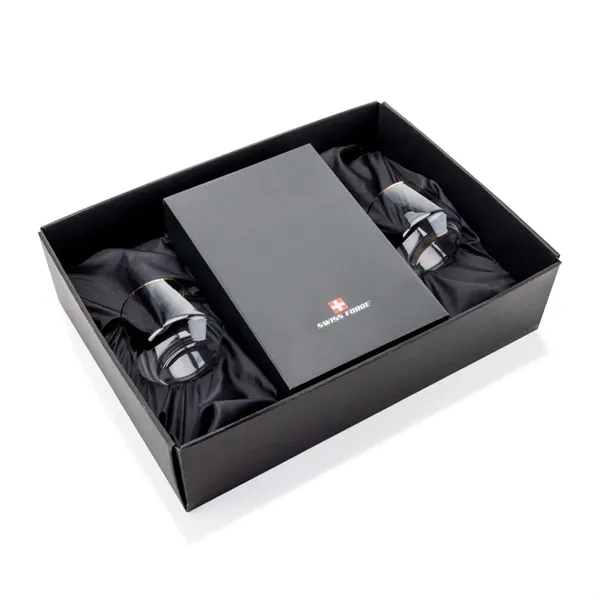 Swiss Force® Opener Set & Tucson Gold Rim Stemless Wine... from ASI 84592 St Regis Group