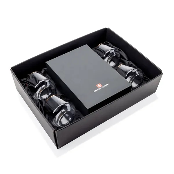 Swiss Force® Opener Set & Tucson Gold Rim Stemless Wine... from ASI 84592 St Regis Group