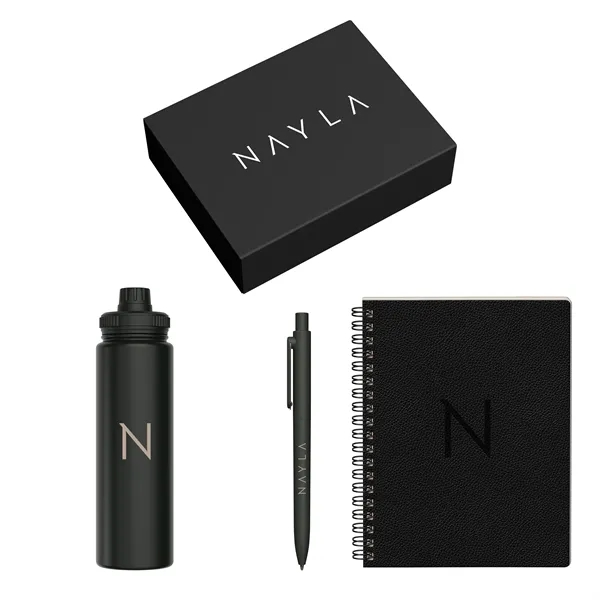 Gift Set includesP926 - LARGE JOURNAL GIFT BOX BOTTLE FITST4865 -... from ASI 88660 Spector & Co.