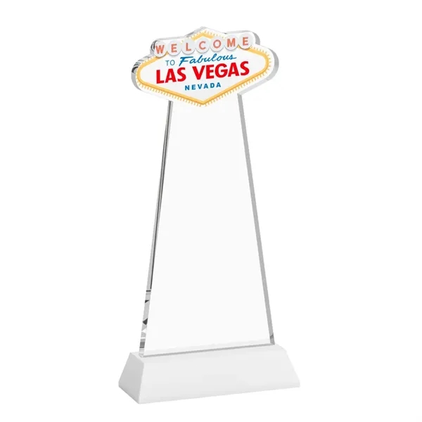 The Las Vegas Award is crafted from premium starfire crystal, featuring... from ASI 84592 St Regis Group / St Regis