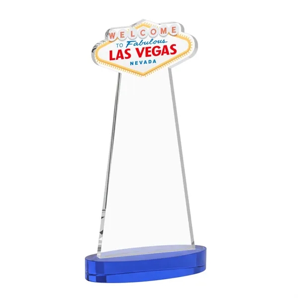 The Las Vegas Award is crafted from premium starfire crystal, featuring... from ASI 84592 St Regis Group / St Regis