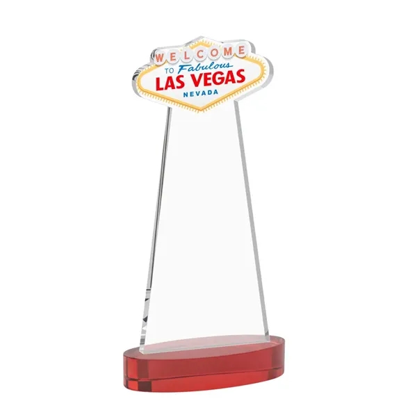 The Las Vegas Award is crafted from premium starfire crystal, featuring... from ASI 84592 St Regis Group / St Regis