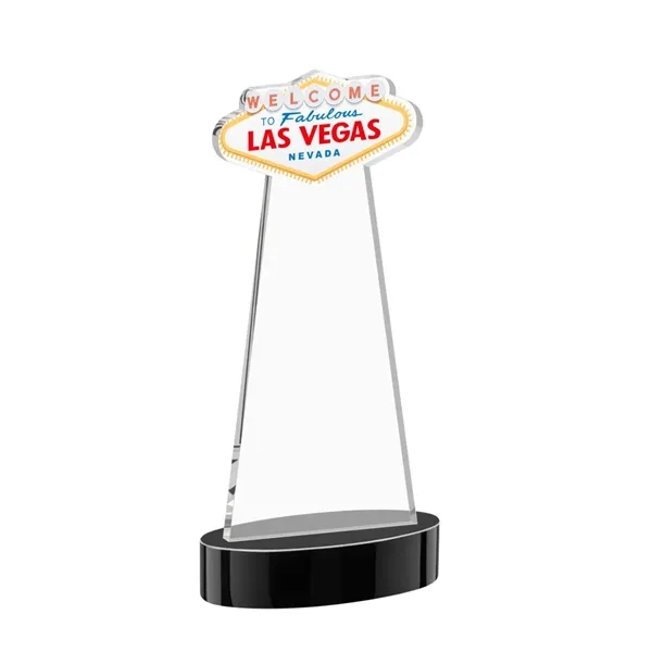 The Las Vegas Award is crafted from premium starfire crystal, featuring... from ASI 84592 St Regis Group / St Regis
