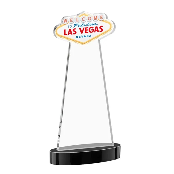 The Las Vegas Award is crafted from premium starfire crystal, featuring... from ASI 84592 St Regis Group / St Regis