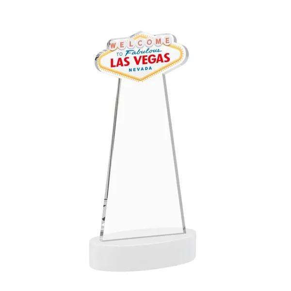 The Las Vegas Award is crafted from premium starfire crystal, featuring... from ASI 84592 St Regis Group / St Regis