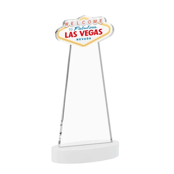 The Las Vegas Award is crafted from premium starfire crystal, featuring... from ASI 84592 St Regis Group / St Regis