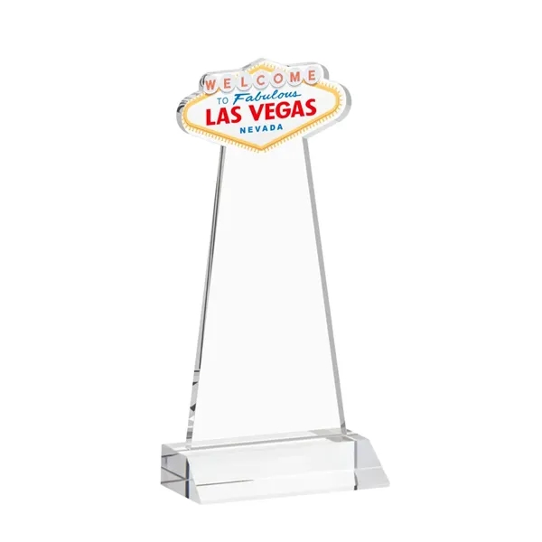 The Las Vegas Award is crafted from premium starfire crystal, featuring... from ASI 84592 St Regis Group / St Regis