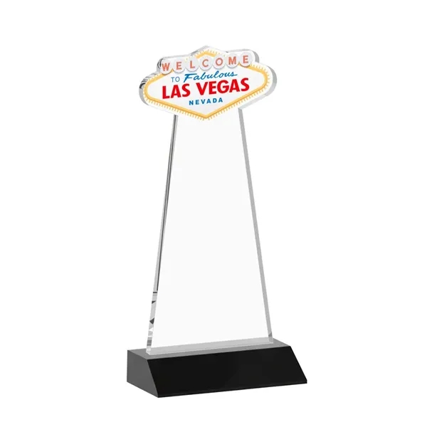 The Las Vegas Award is crafted from premium starfire crystal, featuring... from ASI 84592 St Regis Group / St Regis
