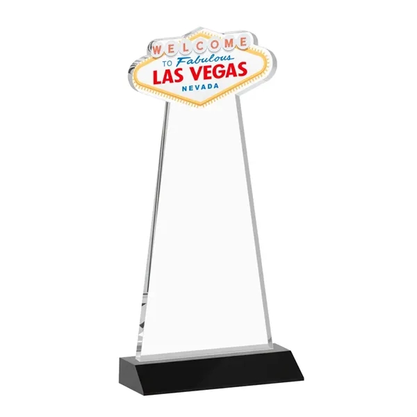 The Las Vegas Award is crafted from premium starfire crystal, featuring... from ASI 84592 St Regis Group / St Regis