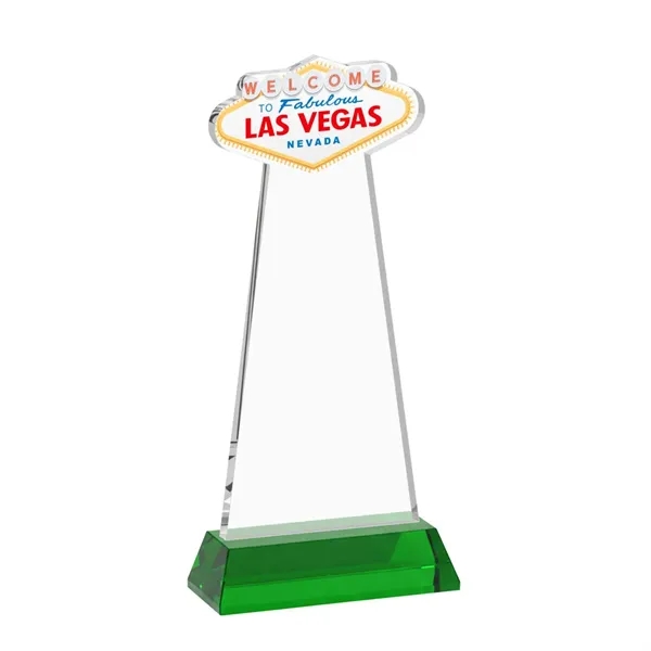 The Las Vegas Award is crafted from premium starfire crystal, featuring... from ASI 84592 St Regis Group / St Regis