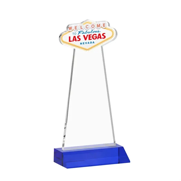 The Las Vegas Award is crafted from premium starfire crystal, featuring... from ASI 84592 St Regis Group / St Regis