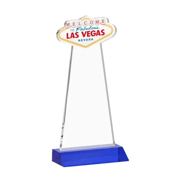 The Las Vegas Award is crafted from premium starfire crystal, featuring... from ASI 84592 St Regis Group / St Regis