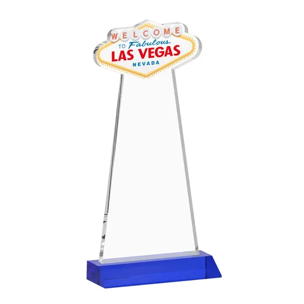 The Las Vegas Award is crafted from premium starfire crystal, featuring... from ASI 84592 St Regis Group / St Regis
