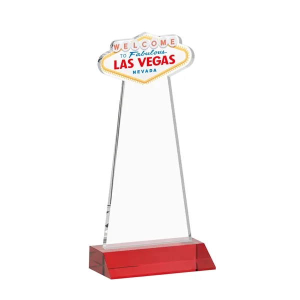 The Las Vegas Award is crafted from premium starfire crystal, featuring... from ASI 84592 St Regis Group / St Regis
