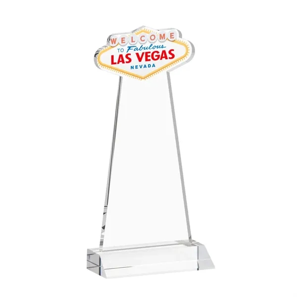 The Las Vegas Award is crafted from premium starfire crystal, featuring... from ASI 84592 St Regis Group / St Regis
