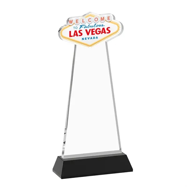 The Las Vegas Award is crafted from premium starfire crystal, featuring... from ASI 84592 St Regis Group / St Regis