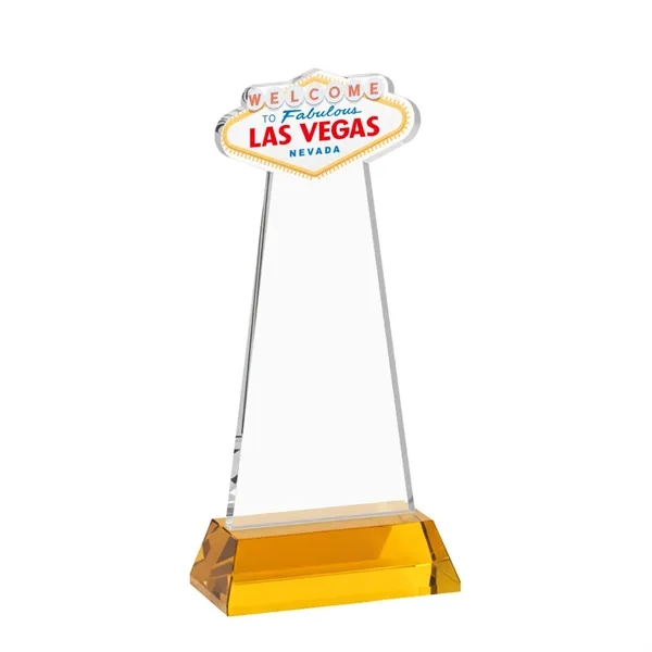 The Las Vegas Award is crafted from premium starfire crystal, featuring... from ASI 84592 St Regis Group / St Regis