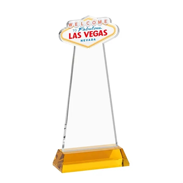 The Las Vegas Award is crafted from premium starfire crystal, featuring... from ASI 84592 St Regis Group / St Regis