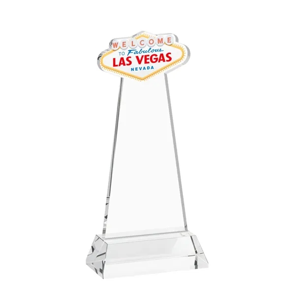 The Las Vegas Award is crafted from premium starfire crystal, featuring... from ASI 84592 St Regis Group / St Regis
