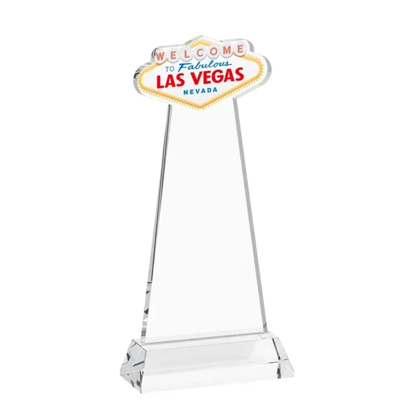 The Las Vegas Award is crafted from premium starfire crystal, featuring... from ASI 84592 St Regis Group / St Regis