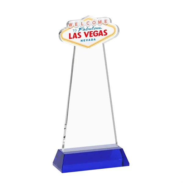 The Las Vegas Award is crafted from premium starfire crystal, featuring... from ASI 84592 St Regis Group / St Regis
