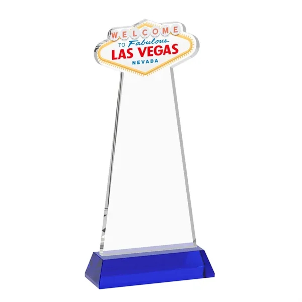 The Las Vegas Award is crafted from premium starfire crystal, featuring... from ASI 84592 St Regis Group / St Regis