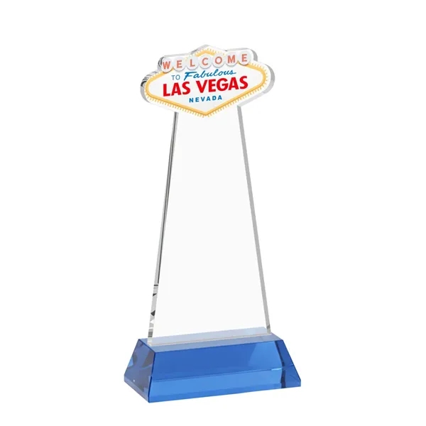 The Las Vegas Award is crafted from premium starfire crystal, featuring... from ASI 84592 St Regis Group / St Regis