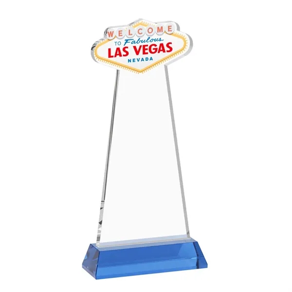 The Las Vegas Award is crafted from premium starfire crystal, featuring... from ASI 84592 St Regis Group / St Regis