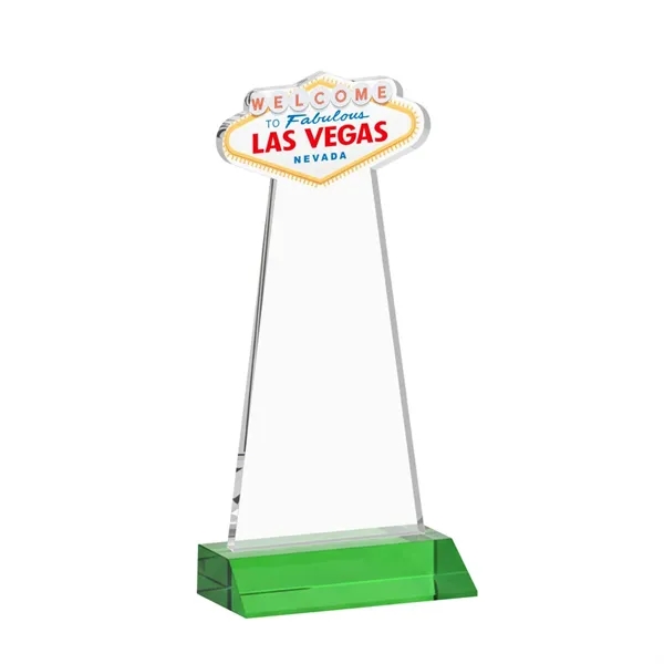 The Las Vegas Award is crafted from premium starfire crystal, featuring... from ASI 84592 St Regis Group / St Regis