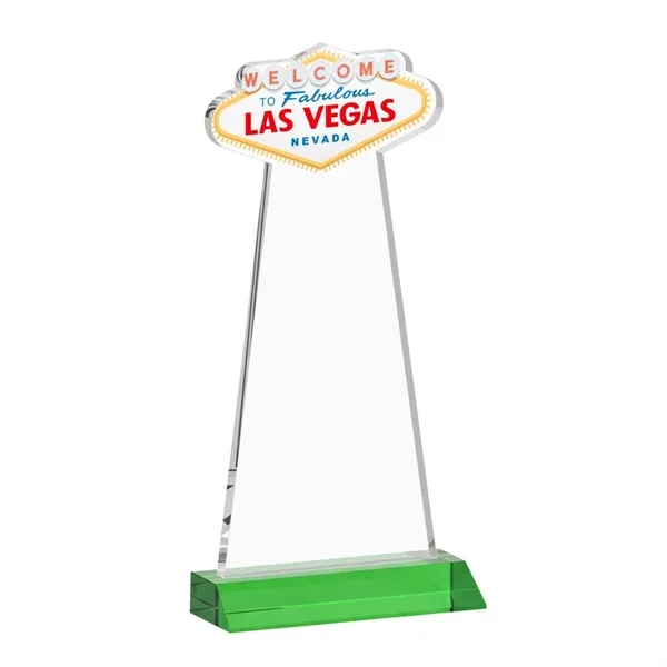 The Las Vegas Award is crafted from premium starfire crystal, featuring... from ASI 84592 St Regis Group / St Regis