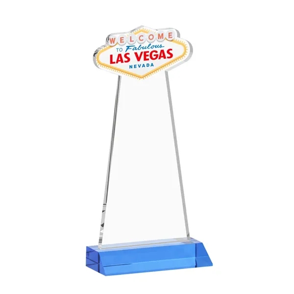 The Las Vegas Award is crafted from premium starfire crystal, featuring... from ASI 84592 St Regis Group / St Regis
