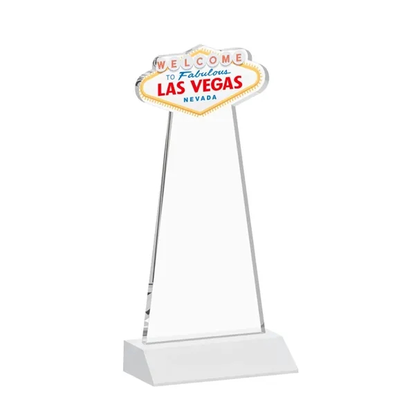 The Las Vegas Award is crafted from premium starfire crystal, featuring... from ASI 84592 St Regis Group / St Regis