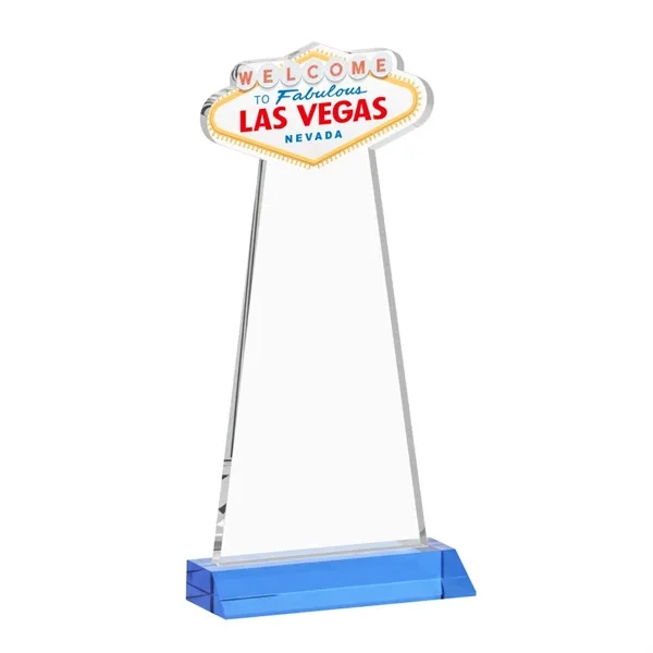 The Las Vegas Award is crafted from premium starfire crystal, featuring... from ASI 84592 St Regis Group / St Regis