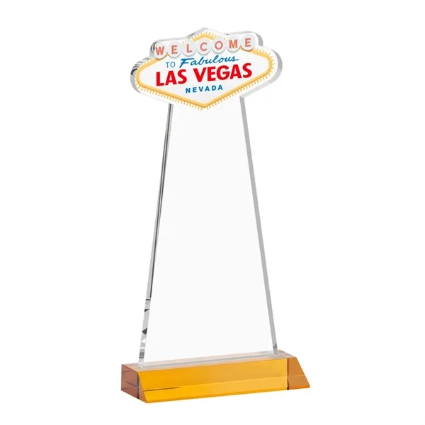 The Las Vegas Award is crafted from premium starfire crystal, featuring... from ASI 84592 St Regis Group / St Regis
