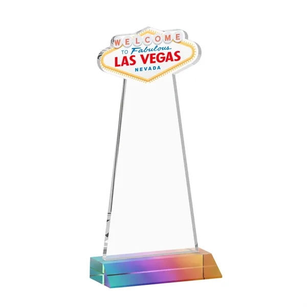 The Las Vegas Award is crafted from premium starfire crystal, featuring... from ASI 84592 St Regis Group / St Regis