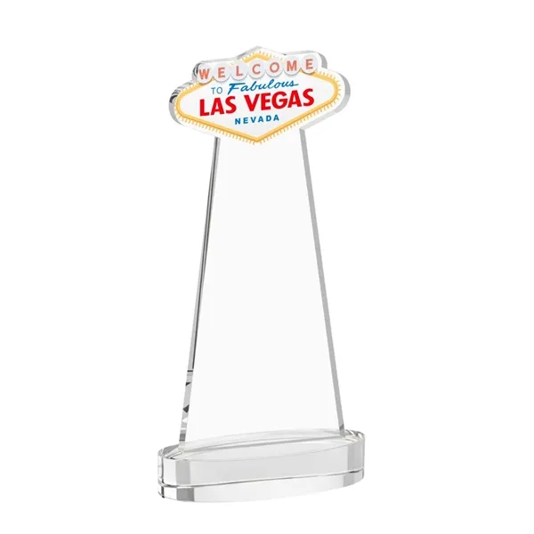 The Las Vegas Award is crafted from premium starfire crystal, featuring... from ASI 84592 St Regis Group / St Regis