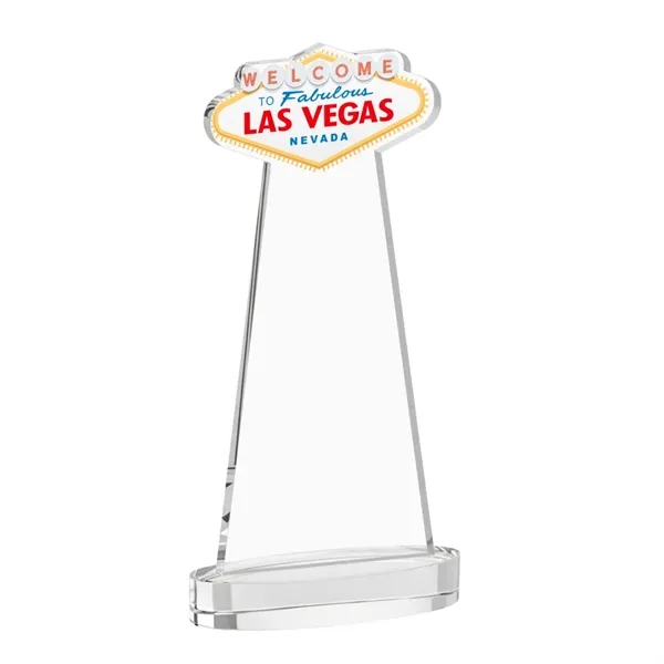 The Las Vegas Award is crafted from premium starfire crystal, featuring... from ASI 84592 St Regis Group / St Regis